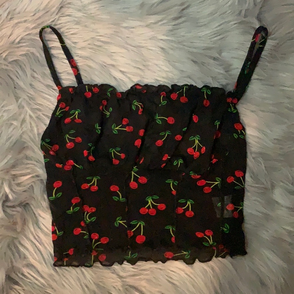 Shein cherry tank